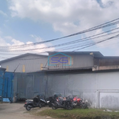 Dijual Gudang Luas Bangunan 3990 m² Eks Pabrik Plastik di Cikupa Tangerang