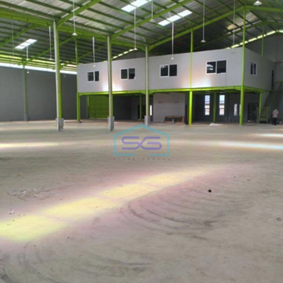 Disewakan Gudang Baru Luas Bangunan 1728 m² di Cikupa Tangerang