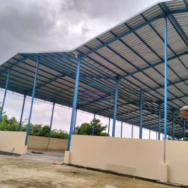 Disewakan Gudang Industri Akses Pinggir Jalan Raya Izin Industri LT 3400m2  di Tangerang-1