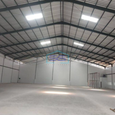 Disewakan Gudang Luas Bangunan  1104 m² di Cikande Serang Akses Container 40 Feet