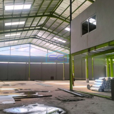 Disewakan Gudang Akses Container 40 Feet Luas Bangunan 1920 m² di Cikupa Tangerang