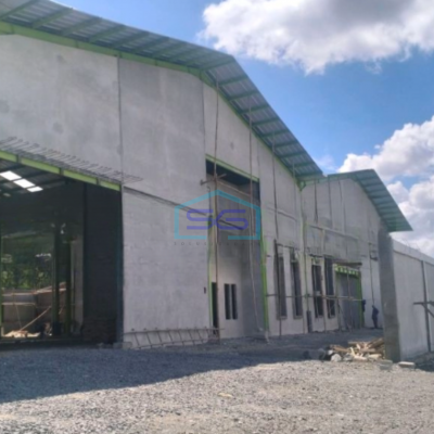 Disewakan Gudang Akses Container 40 Feet Luas Bangunan 1920 m² di Cikupa Tangerang