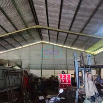 Disewakan Gudang Luas Tanah  480 m² Lokasi Bogor Akses Container 40 Feet