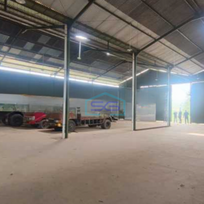 Disewakan Gudang Akses Container Luas Tanah  1000 m² Lokasi di Bogor