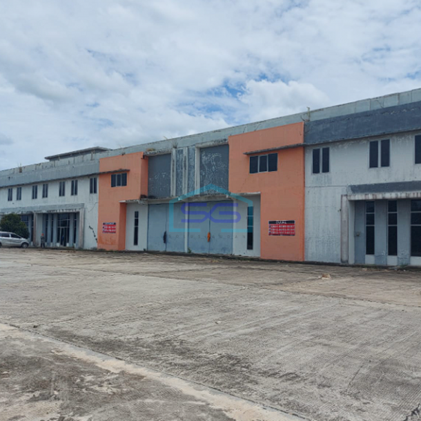 Disewakan 2 Unit Gudang Besar Gandeng di Komplek Pergudangan Palembang Star 2 Banyuasin LT 1058m2-1