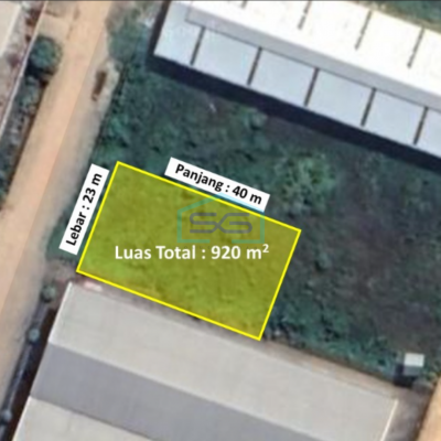 Dijual Tanah Kavling Siap Bangun Komplek Pergudangan Sukarame Palembang