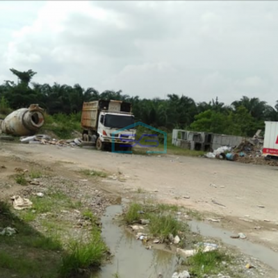Disewakan Tanah Lahan Jalan Bumi Mas Belakang Pom Bensin Km 12 Palembang Luas 4000m2