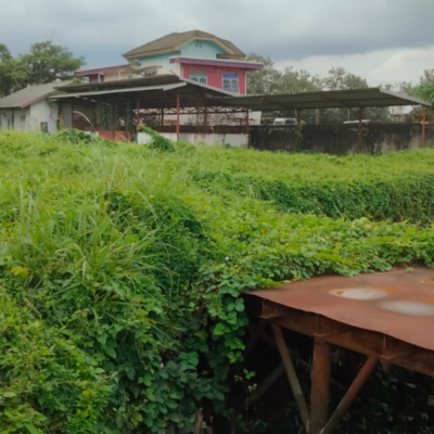 Disewakan Tanah Dermaga Siap Guna Jalan Lettu Karim dekat Alquran Akbar Gandus Palembang