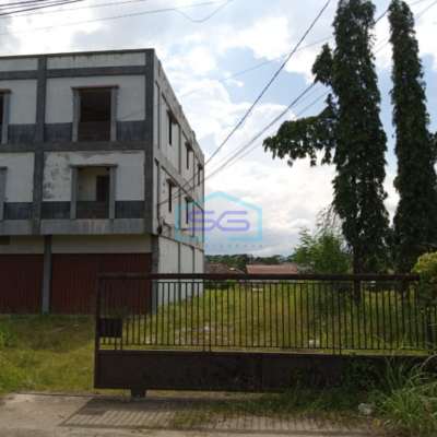 Dijual Tanah Siap Bangun 2 Buah Ruko 3 Lantai Jalan Noerdin Panji Palembang LT 3055m2