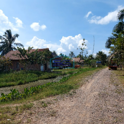 Dijual Tanah Bonus Bangunan di Jalan Tanjung Lago Kawasan KTM Telang Parit 17 Banyuasin Sumatera Selatan