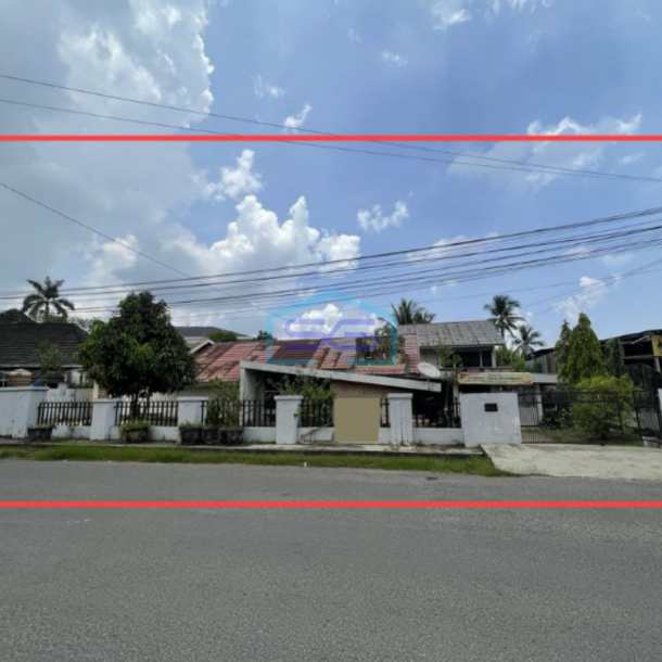 Dijual Tanah Bonus Bangunan di Pinggir Jalan Makrayu Kambang Iwak Palembang-1