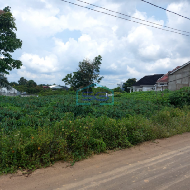 Dijual Tanah Keras Siap Bangun di Jalan Lubuk Bakung Soekarno Hatta Palembang LT 1400m2-1