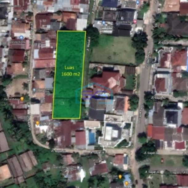 Dijual Tanah Kavling Strategis si Jalan Badak 2 Palembang Luas 1600m2-2