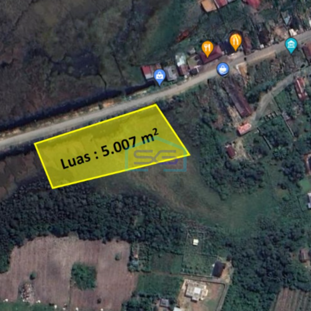 Dijual Tanah Jalan Kopral Juni Indralaya Sumatera Selatan Luas Tanah 5007m2-1