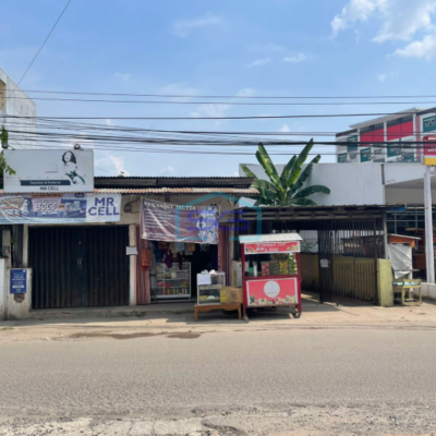 Dijual Tanah Plus Bangunan di Pinggir Jalan Banten Plaju Palembang