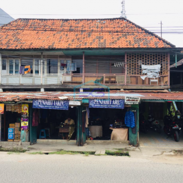 Dijual Tanah Siap Bangun di Pinggir Jalan Sosial Palembang Plus Bangunan-1