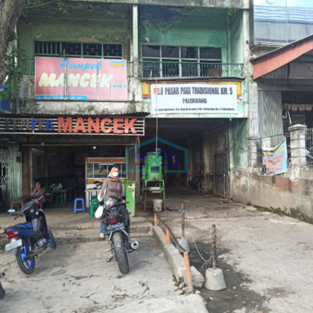 Dijual Tanah Pasar Pagi Plus Ruko Jalan Kolonel H Burlian Palembang LT 1140m2-1