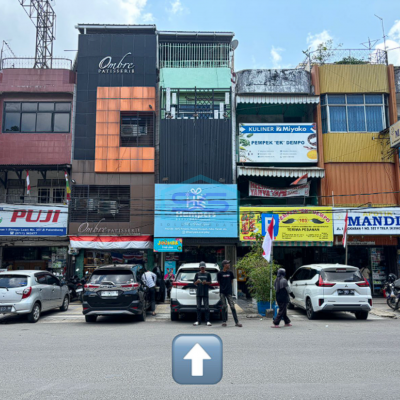 Dijual Ruko Strategis Jantung Kota Palembang Luas Bangunan 180m2