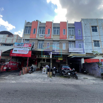 Dijual Ruko 3 lantai di Jalan Ampibi Sekip Palembang Luas Bangunan 150m2