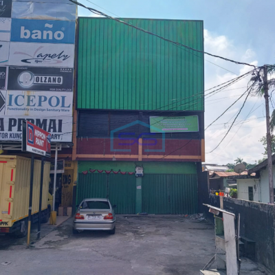 Disewakan Ruko Gandeng di Jalan Radial Palembang Luas Bangunan 360m2