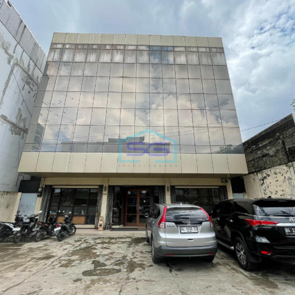 Dijual 3 Unit Ruko Gandeng + Tanah Belakang di Jalan Angkatan 66 Palembang LB 691m2-1