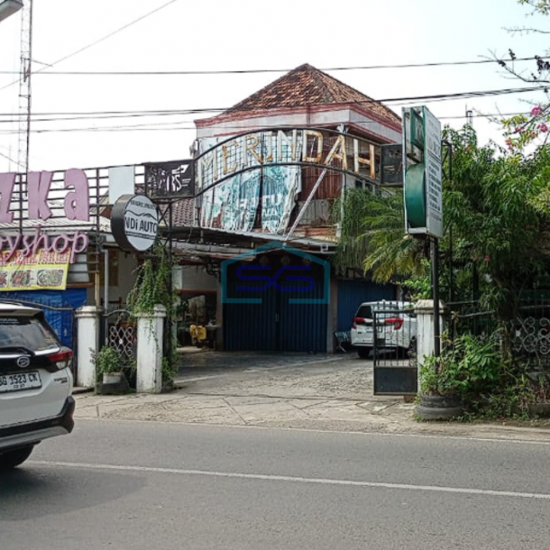 Dijual Tanah + Bangunan Ruang Usaha di Jalan Sultan Mansyur Palembang LT 1500m2-1