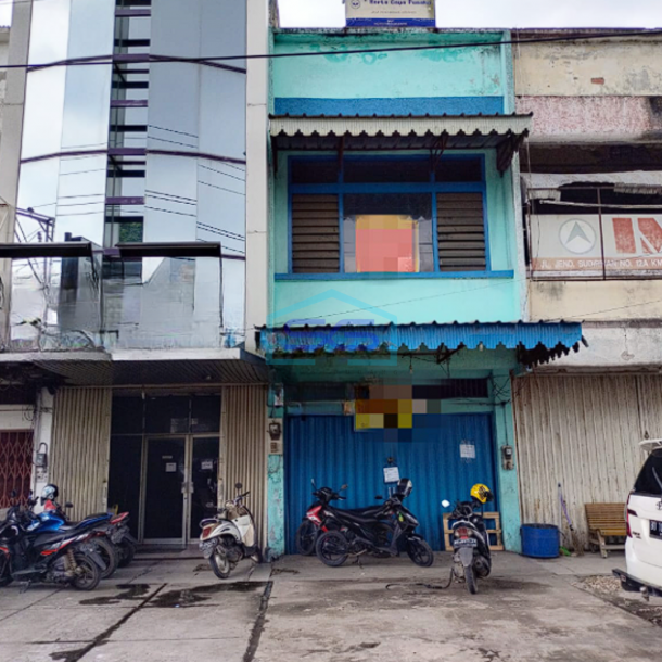 Dijual Ruko 2,5 Lantai di Jalan Jendral Sudirman Palembang LB 132m2-1
