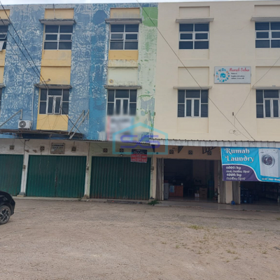 Dijual Ruko 3 Lantai Strategis di Jalur Utama Palembang LB 139m2