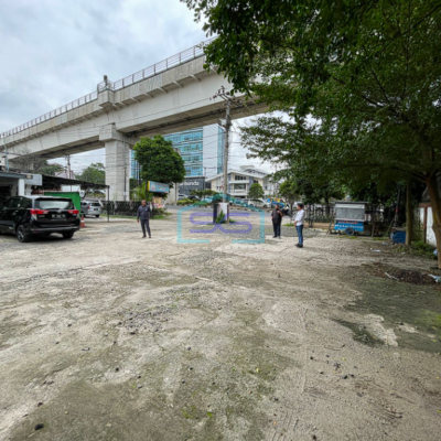 Dijual Tanah + Ruang Usaha Lokasi Strategis Jalan Demang Lebar Daun Palembang