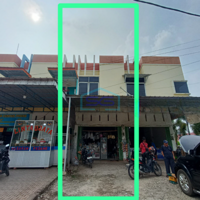 Dijual Ruko 2 Lantai di Jalan Pangeran Ayin Kenten Laut Palembang LB 100m2