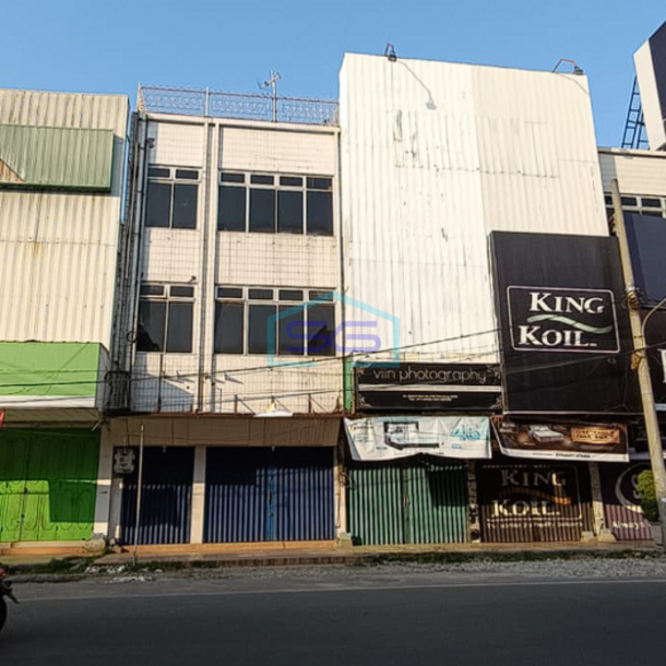 Disewakan Ruko Lantai, Lokasi di Jl. Kol. Atmo Pusat Kota Palembang LB 200m2-1