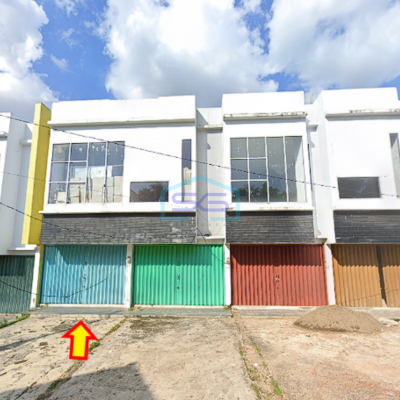 Disewakan Ruko Baru di Area Pasar Tradisional Maskarebet Palembang Luas Bangunan 104m2