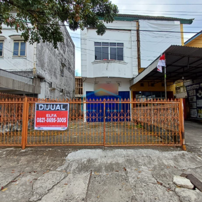 Dijual Ruko 2.5 lantai di Kambang Iwak Palembang Luas Bangunan 150m2