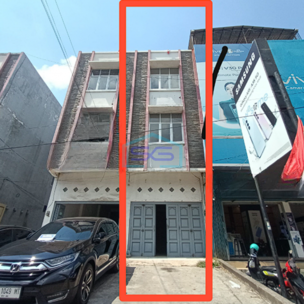 Dijual Ruko di Jalan Mayor Salim Batu Bara, Simpang Lampu Merah Sekip Palembang LB 188m2-1