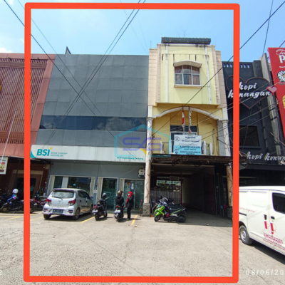 Dijual 3 unit Ruko Pusat Kota dan Tanah Seluas 500 m² di Demang Lebar Daun Palembang LB 150m2