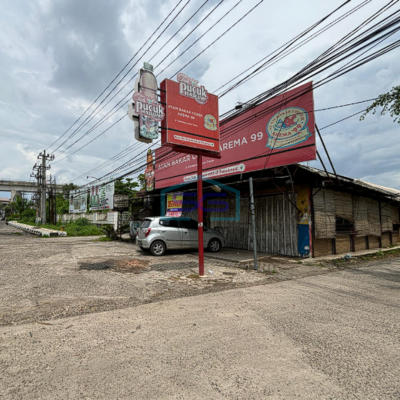 Disewakan Tanah + Ruang Usaha di Tengah Kota, Jalan Demang Lebar Daun Palembang LB 400m2