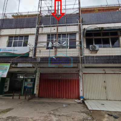 Dijual Ruko di Jalan M Isa Palembang Luas Bangunan 140m2
