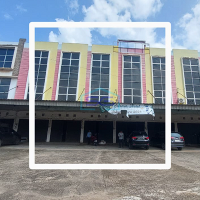 Disewakan Ruko Strategis di Jalan Tembusan Terminal Alang-alang Lebar Palembang LT 190m2