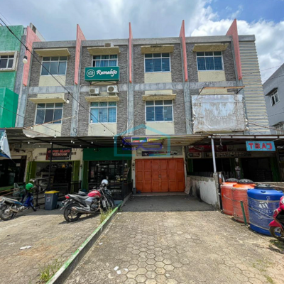 Disewakan Ruko Celentang 2,5 Lantai di Jl Brigjen Hasan Kasim  Palembang LB 150m2