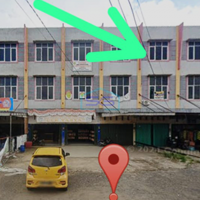 Dijual 1 Unit Ruko Strategis di Jalan Pipa Reja, Palembang LB 139m2