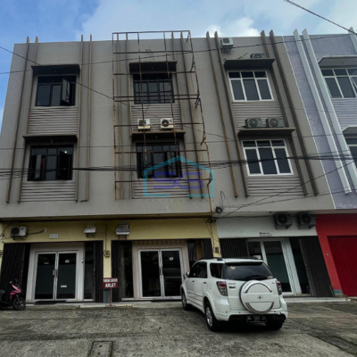 Dijual 2 Unit Ruko Strategis di Pusat Kota Jalan Sumpah Pemuda, Palembang LB 350m2