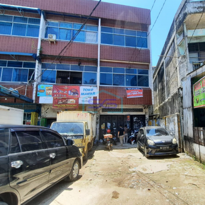 Disewakan Ruko Jumbo di Jalan Slamet Riady Palembang Luas Bangunan 493m2