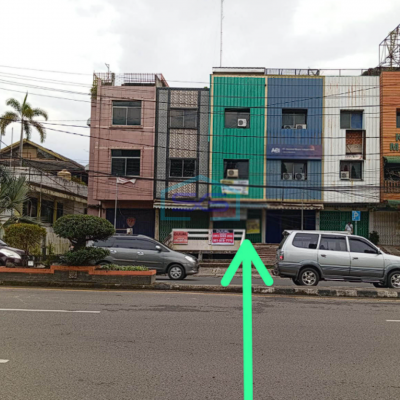 Dijual Ruko 4 Lantai Plus Basement di Jendral Sudirman Palembang LB 280m2