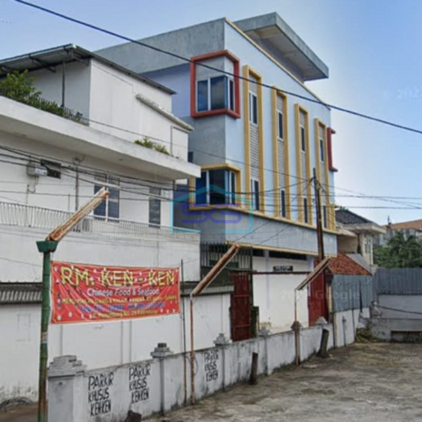 Dijual Ruang Usaha 3,5 Lantai di Area Lapangan Hatta Pusat Kota Palembang LB 405m2-1