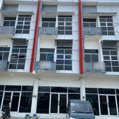 Dijual Ruko 3 Lantai dengan Lokasi Strategis di Jalan Dwikora, Palembang Luas 300m2