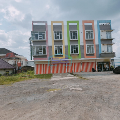 Disewakan Ruko 3 Lantai Siap Pakai & Strategis di Jl. Alamsyah Ratu Prawiranegara, Palembang LB 192m2