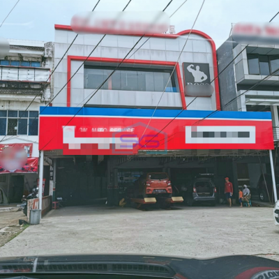 Dijual Ruko 3,5 Lantai Dengan Bonus Bisnis  di Jl. R. Sukamto, Palembang LB 1476m2