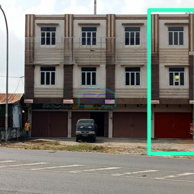 Dijual Ruko Strategis di Jalan Jend. Sudirman Kota Prabumulih Sumatera Selatan LB 220m2