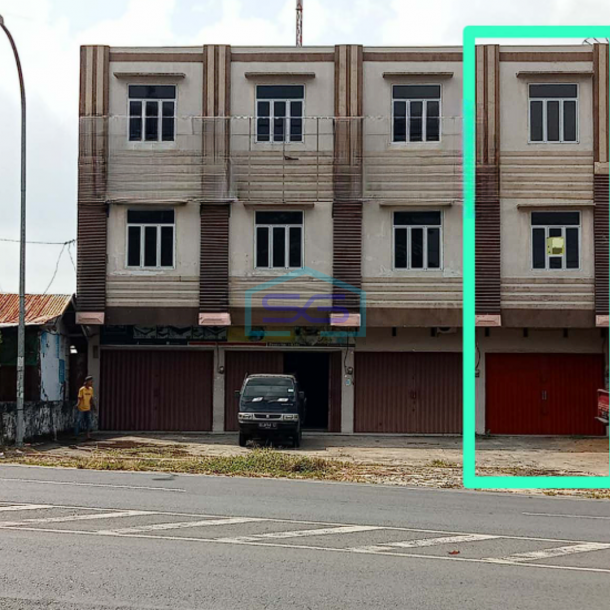 Dijual Ruko Strategis di Jalan Jend. Sudirman Kota Prabumulih Sumatera Selatan LB 220m2-1