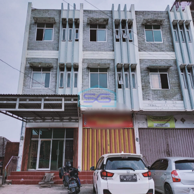 Dijual Ruko 3 Lantai Gandeng, Strategis di Jalan Sukabangun II, Palembang Luas Bangunan 370m2